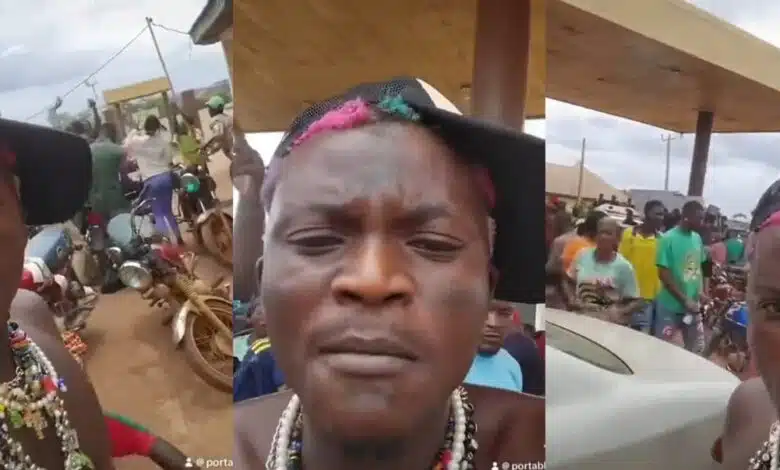 Video trends as Portable goes to a filling station and pays everyone’s fuel money (Watch)
