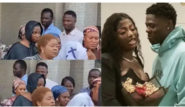 “This is much for her” – Reactions as Mohbad wife spotted leaving the court today after over 5 hours of questioning (Video)